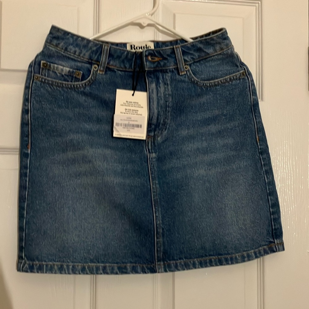 Roxy Blue Denim Skirt